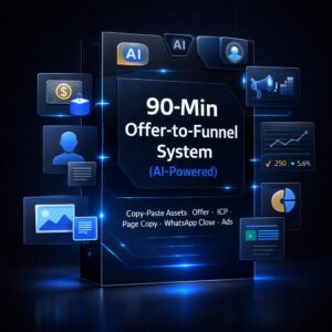 Project: 90-Min Offer-to-Funnel System (AI-Powered)